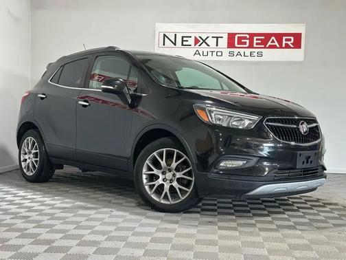 Ebony Twilight Metallic 2017 Buick Encore Sport Touring