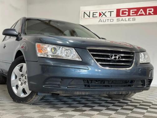 BLUE 2009 Hyundai SONATA GLS