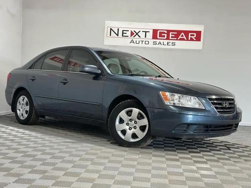 BLUE 2009 Hyundai SONATA GLS