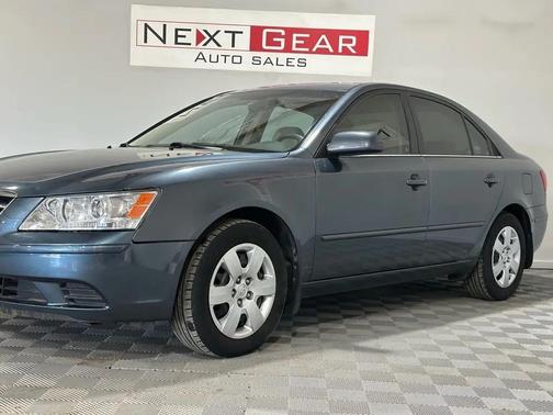 BLUE 2009 Hyundai SONATA GLS