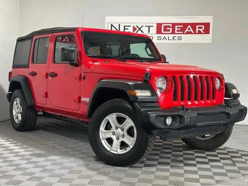 Firecracker Red Clearcoat 2019 Jeep Wrangler Unlimited Sport