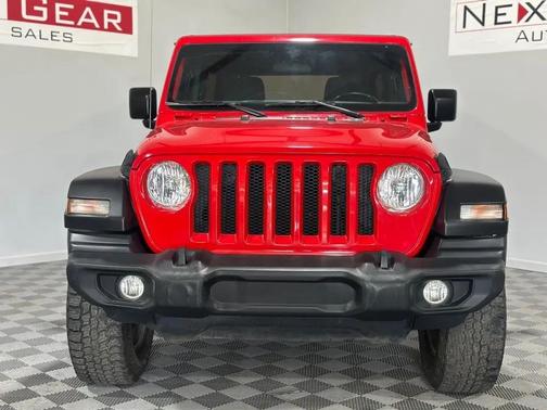 Firecracker Red Clearcoat 2019 Jeep Wrangler Unlimited Sport