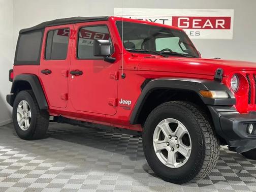 Firecracker Red Clearcoat 2019 Jeep Wrangler Unlimited Sport