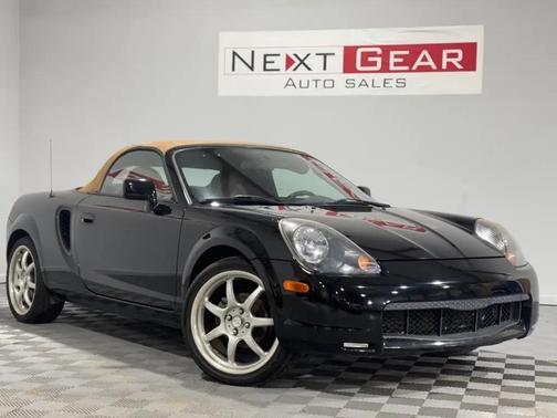 Black 2002 Toyota MR2 Convertible