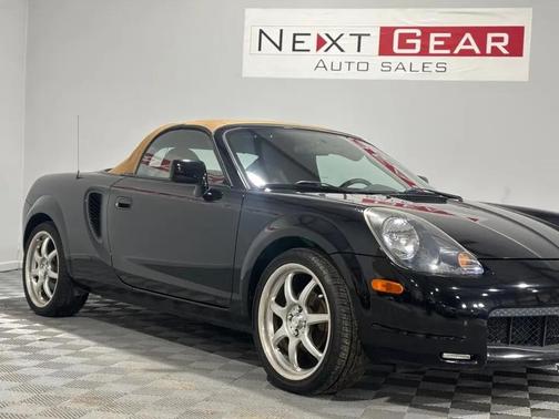 Black 2002 Toyota MR2 Convertible