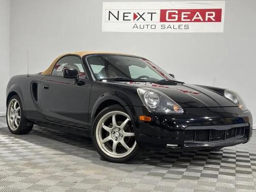 Black 2002 Toyota MR2 Convertible