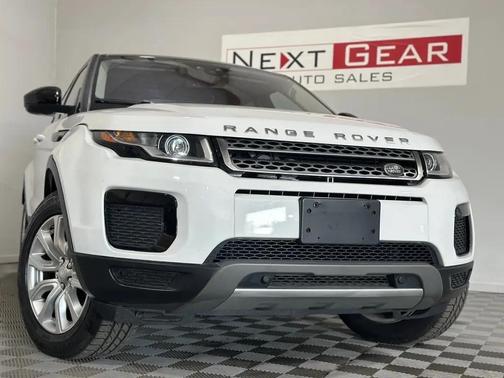 WHITE 2018 Land Rover Range Rover Evoque SE