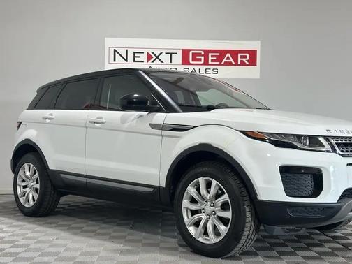 WHITE 2018 Land Rover Range Rover Evoque SE