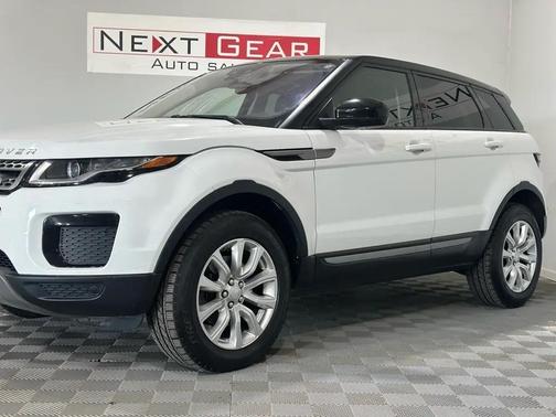 WHITE 2018 Land Rover Range Rover Evoque SE