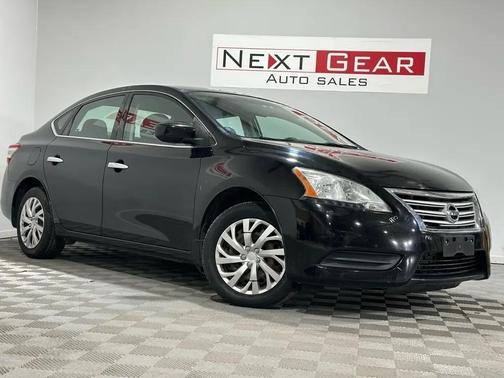 Super Black 2015 Nissan Sentra SV
