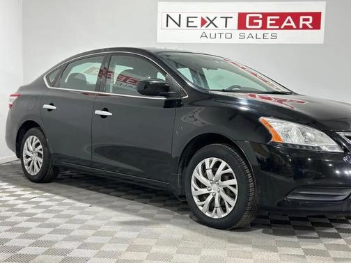 Super Black 2015 Nissan Sentra SV