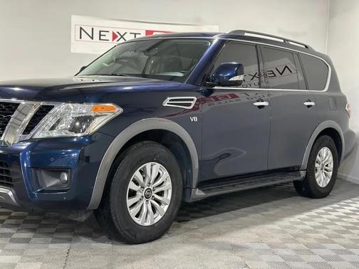 BLUE 2020 Nissan Armada SV AWD
