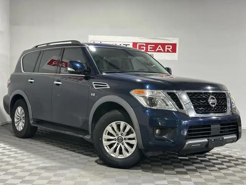 BLUE 2020 Nissan Armada SV AWD