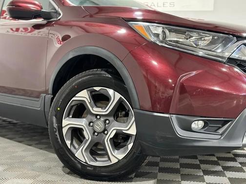 RED 2018 Honda CR-V EX