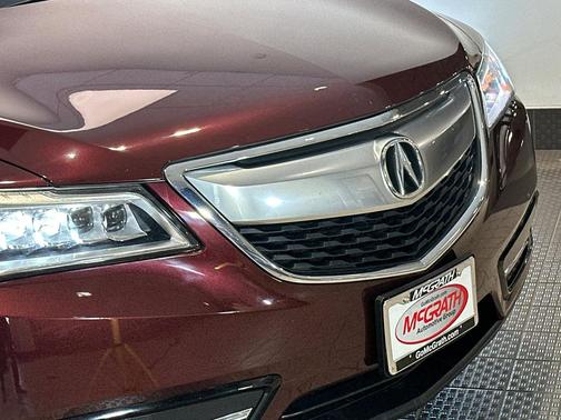 Dark Cherry Pearl 2014 Acura MDX 3.5L