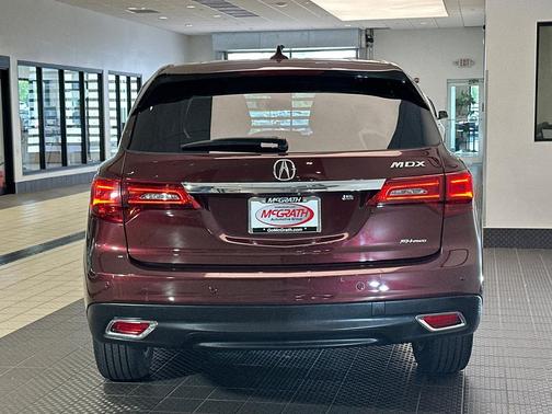 Dark Cherry Pearl 2014 Acura MDX 3.5L