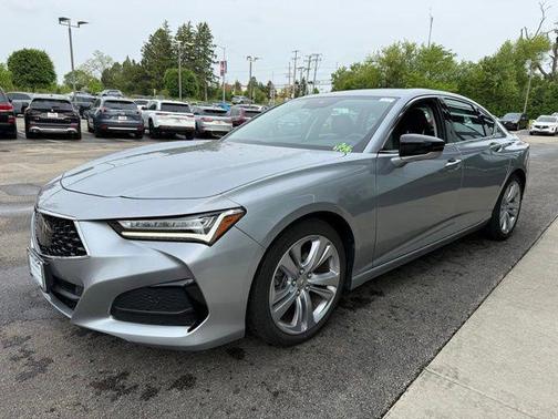 Lunar Silver Metallic 2021 Acura TLX Technology