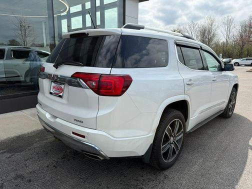 White Frost Tricoat 2019 GMC Acadia Denali