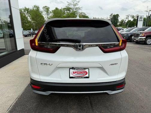Platinum White Pearl 2021 Honda CR-V AWD EX