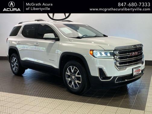 Summit White 2023 GMC Acadia AWD SLT