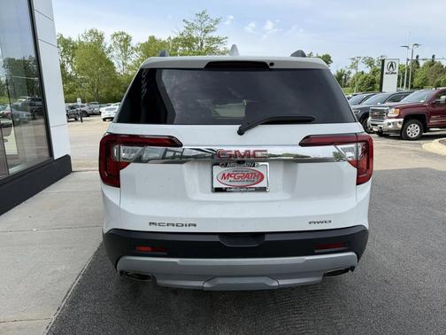 Summit White 2023 GMC Acadia AWD SLT