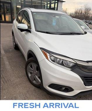Platinum White Pearl 2019 Honda HR-V EX