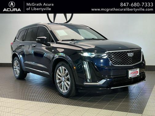 Dark Moon Blue Metallic 2021 Cadillac XT6 Premium Luxury AWD