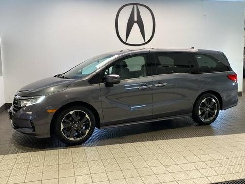 Modern Steel Metallic 2023 Honda Odyssey Elite