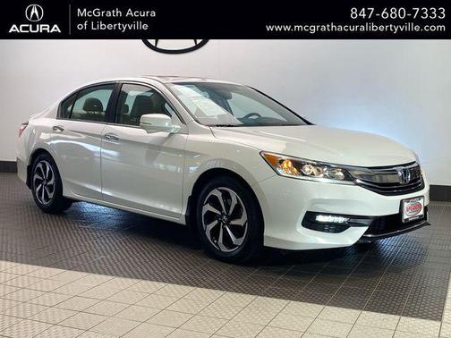 White Orchid Pearl 2016 Honda Accord EX-L