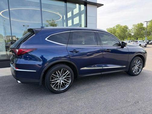 Fathom Blue Pearl 2022 Acura MDX Advance Package