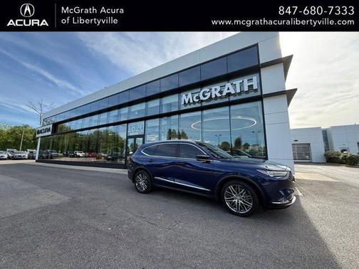 Fathom Blue Pearl 2022 Acura MDX Advance Package