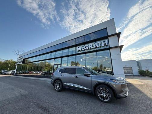 Liquid Carbon Metallic 2024 Acura MDX Advance Package