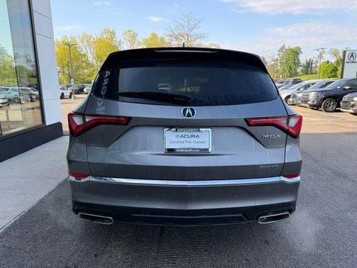 Liquid Carbon Metallic 2024 Acura MDX Advance Package