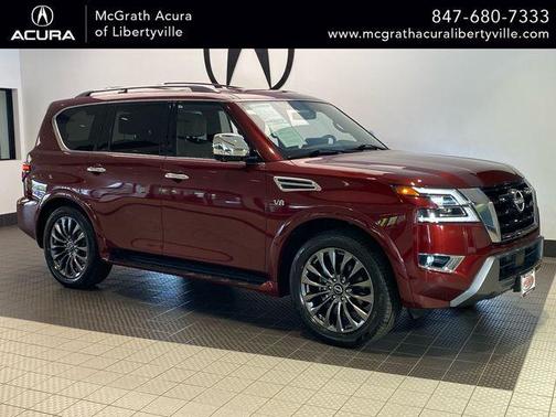Coulis Red Pearl 2022 Nissan Armada Platinum 2WD