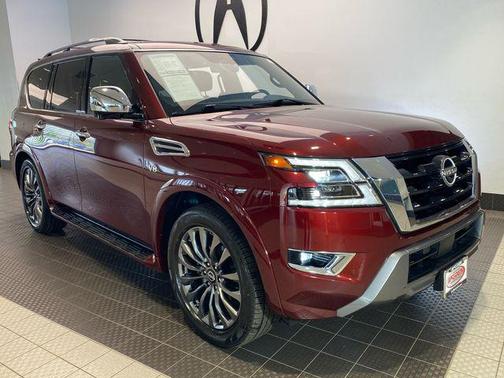 Coulis Red Pearl 2022 Nissan Armada Platinum 2WD