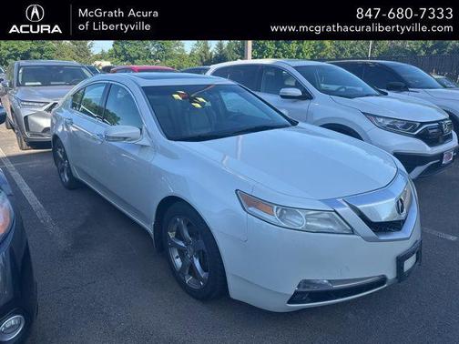 White Diamond Pearl 2010 Acura TL Technology