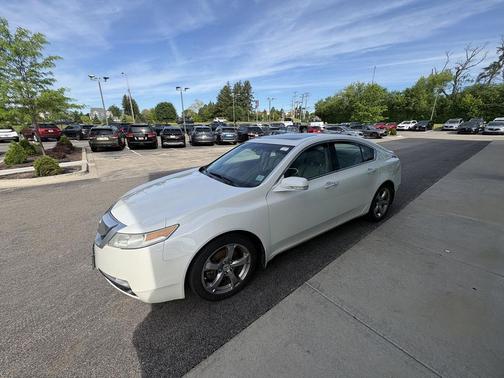 White Diamond Pearl 2010 Acura TL Technology