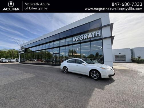 White Diamond Pearl 2010 Acura TL Technology