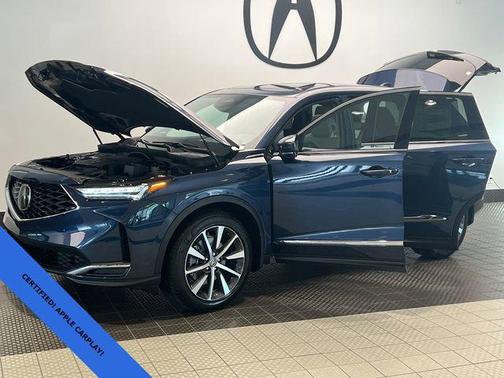 Canyon River Blue Metallic 2026 Acura MDX Technology Package