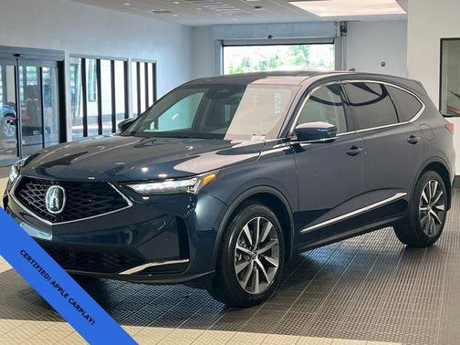 Canyon River Blue Metallic 2026 Acura MDX Technology Package