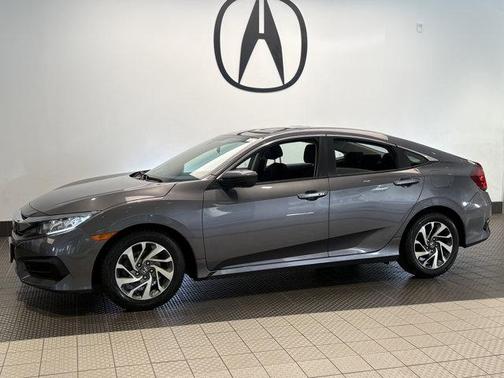 Modern Steel Metallic 2016 Honda Civic EX