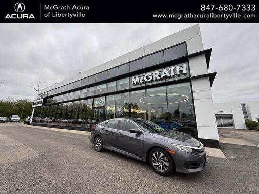 Modern Steel Metallic 2016 Honda Civic EX