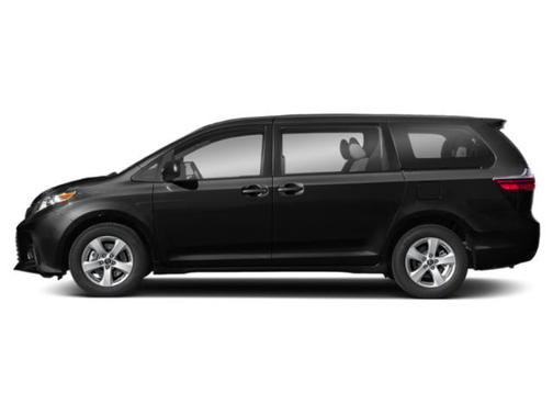 Midnight Black Metallic 2019 Toyota Sienna SE