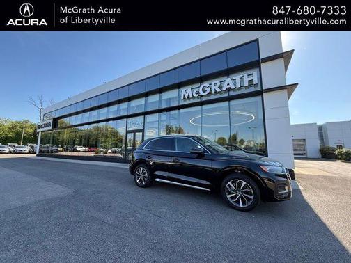 Black Metallic 2021 Audi Q5 45 Premium Plus