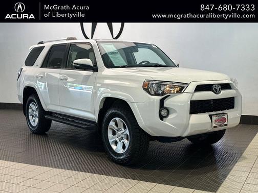 Super White 2019 Toyota 4Runner SR5 Premium