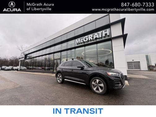 Black Metallic 2023 Audi Q5 40 Premium