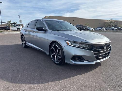 Silver 2022 Honda Accord Sport SE