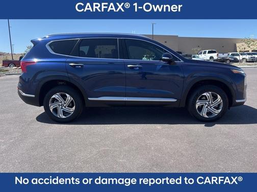 Stormy Blue 2021 Hyundai SANTA FE SEL