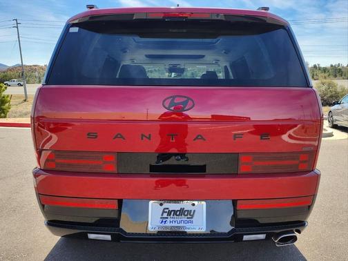 Red 2026 Hyundai SANTA FE Calligraphy