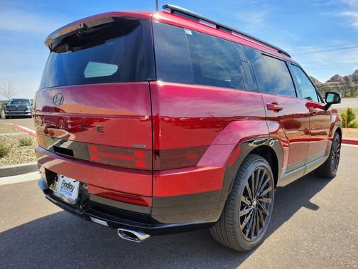 Red 2026 Hyundai SANTA FE Calligraphy